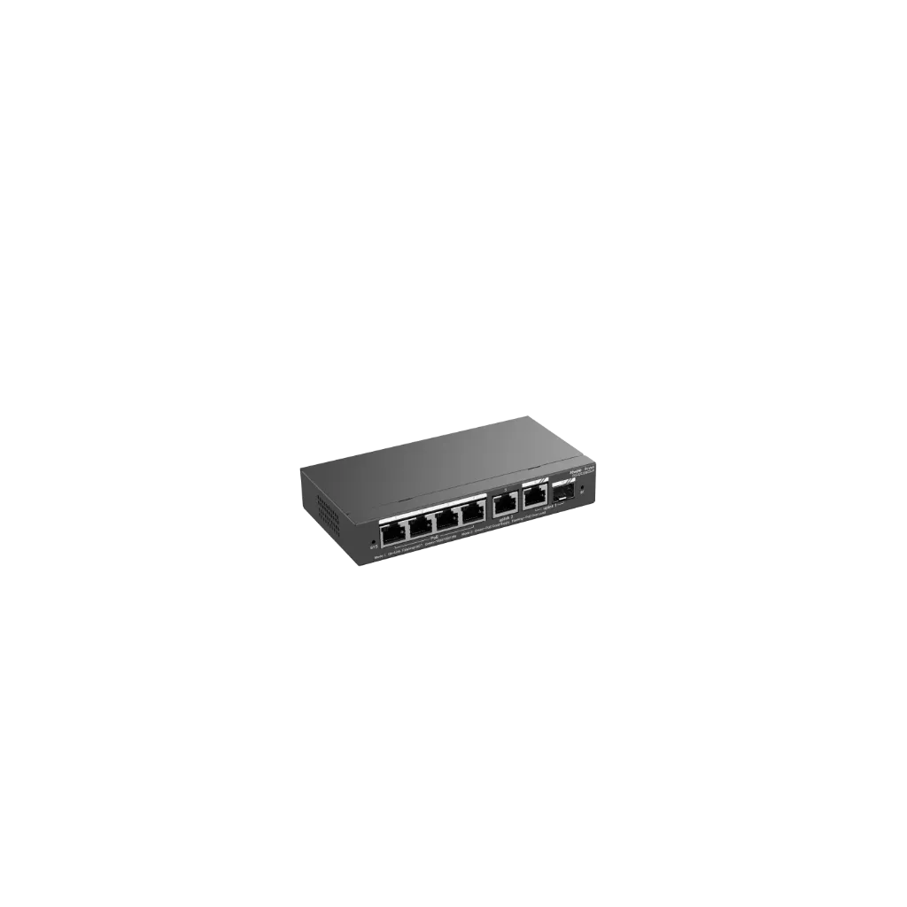 [00000133] Bộ chia mạng Switch PoE Ruijie RG-ES206GS-P 4 Port 1000Mbps
