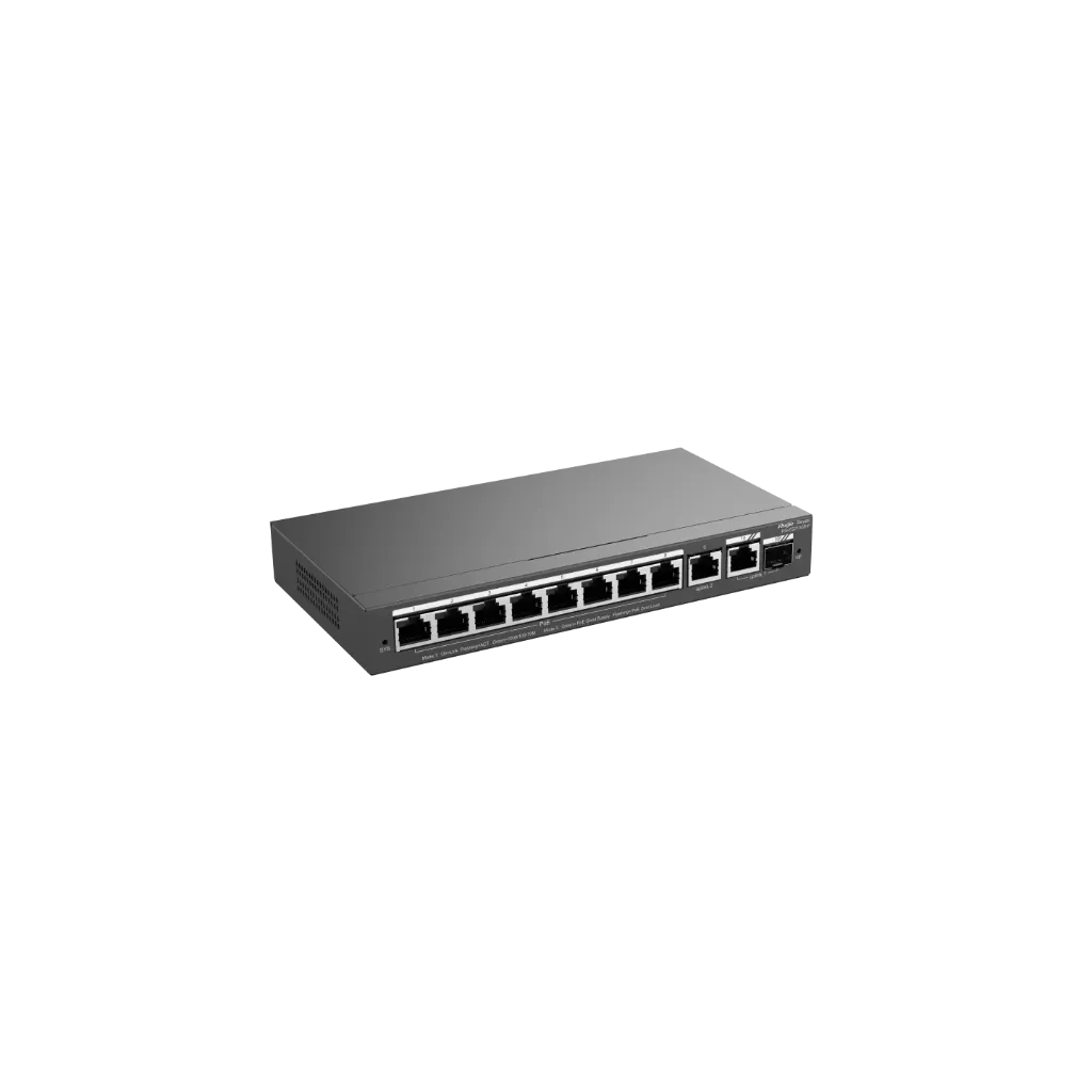 Bộ chia mạng Switch PoE Ruijie RG-ES210GS-P 8 Port 1000Mbps