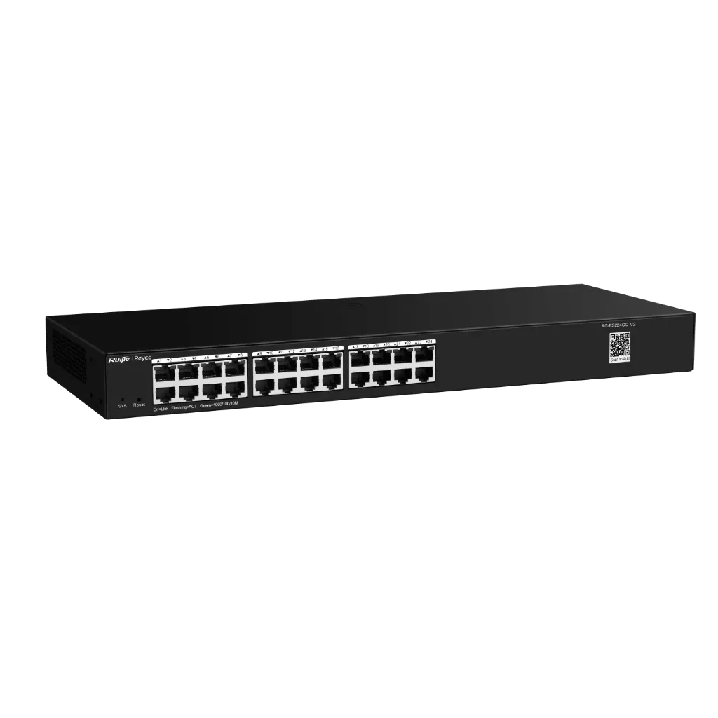 [00000142] Switch Ruijie RG-ES224GC-V2 24 Port 1000Mbps