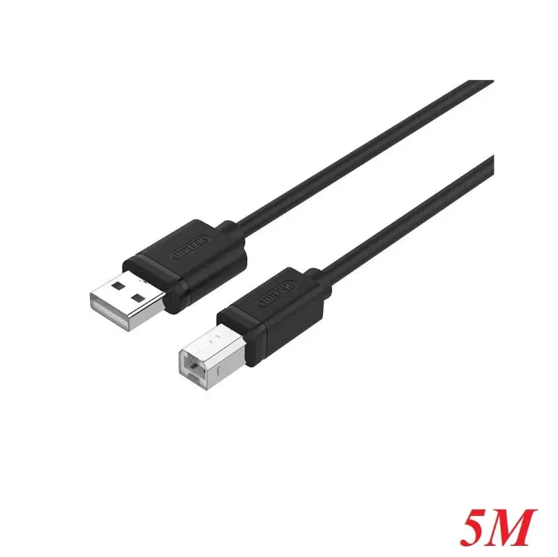 Cáp USB máy in Unitek Y-C421GBK 5m