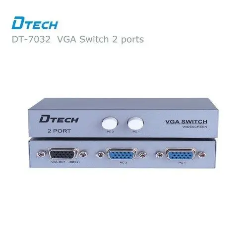 Bộ gộp VGA 2 ra 1 Dtech DT-7032