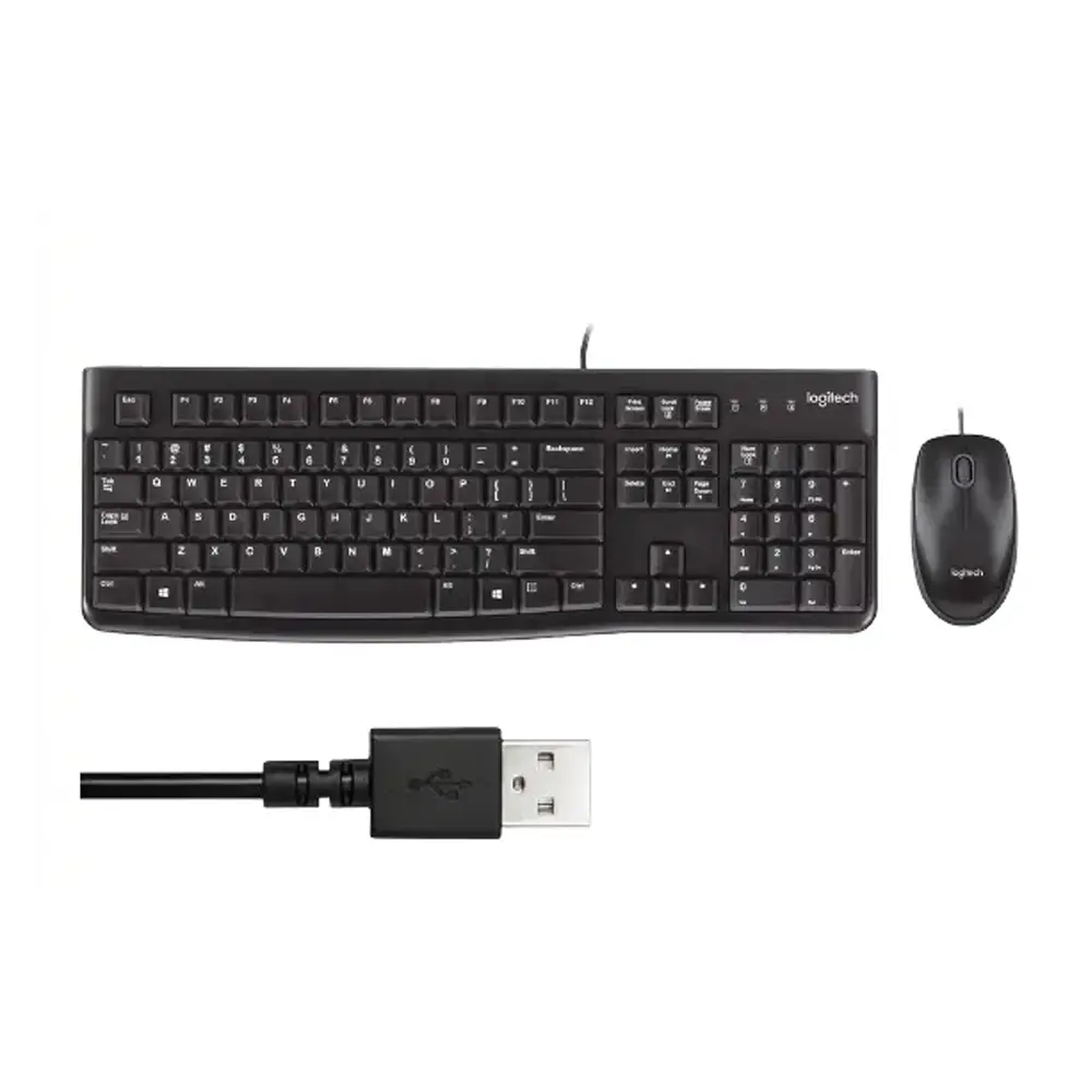 Bàn phím + chuột máy tính USB Logitech MK120