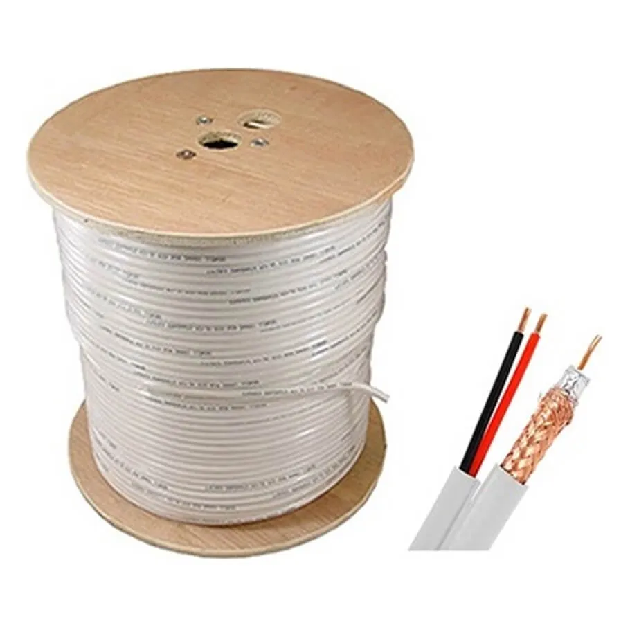 [00000012] Cáp đồng trục liền nguồn Sino RG59 + 2C