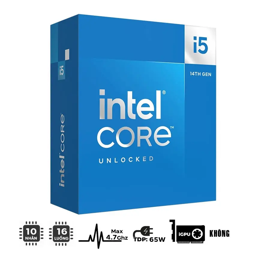 Bộ vi xử lý CPU Intel Core i5-14400