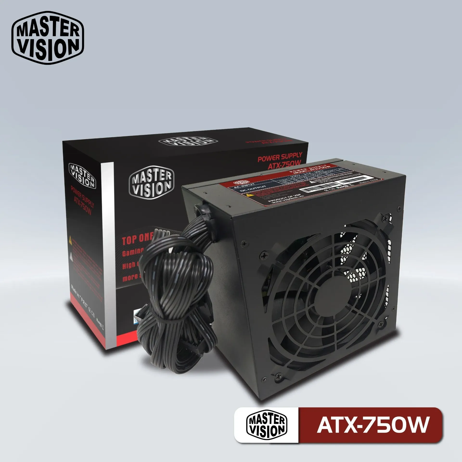 [00000241] Nguồn máy tính Master Vision ATX-750W