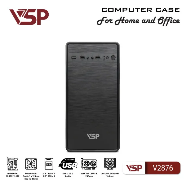 Vỏ thùng máy Case VSP V200 Plus