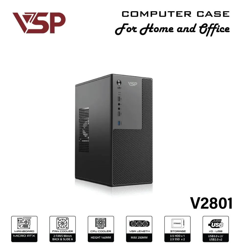 Vỏ thùng máy Case VSP V2801