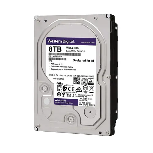 Ổ cứng HDD Western Purple 8TB