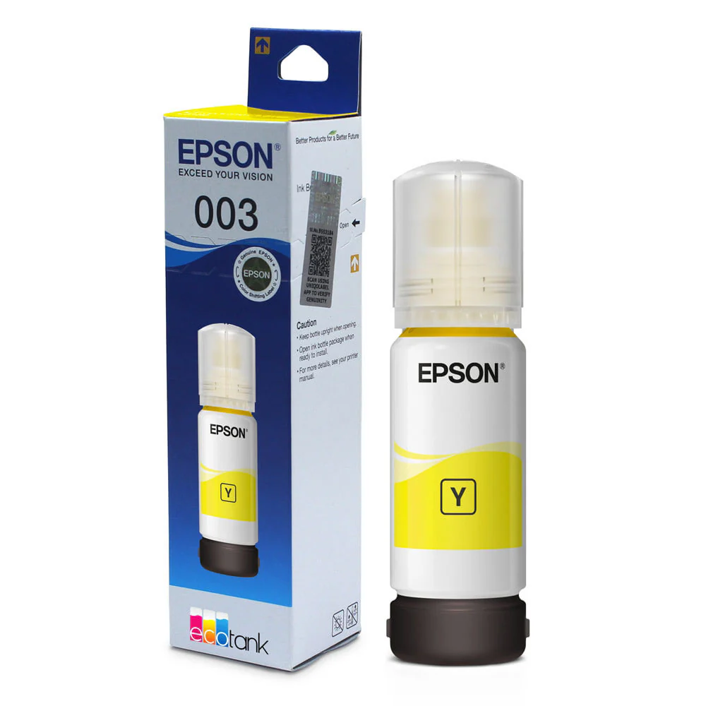 [00000307] Mực in Epson 003 (C13T00V400) vàng