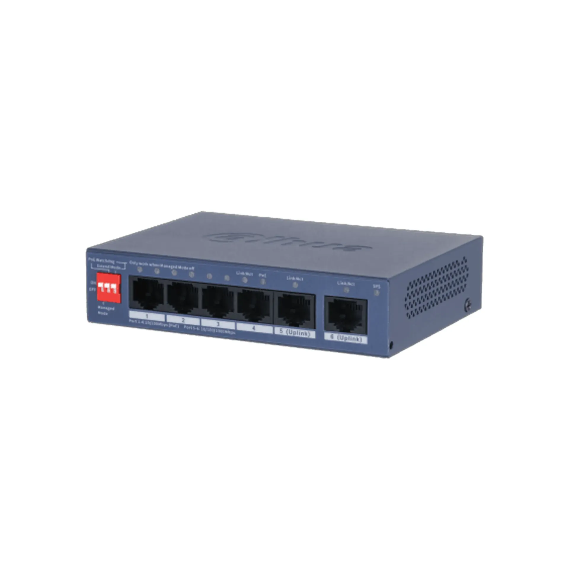 Switch PoE Dahua DH-CS4006-4ET2GT-36 4 Port 100Mbps