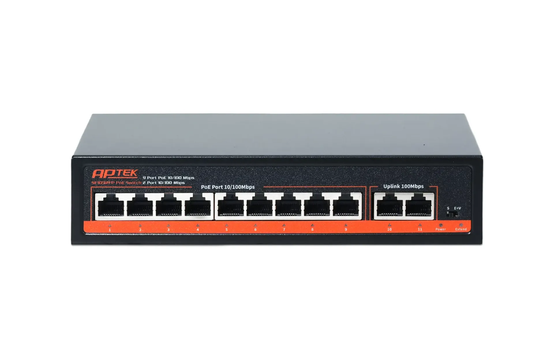 Switch PoE APTEK SF1092FP 9 Port 100Mbps