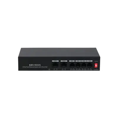 Switch PoE Kbvision KX-ASW04-P2