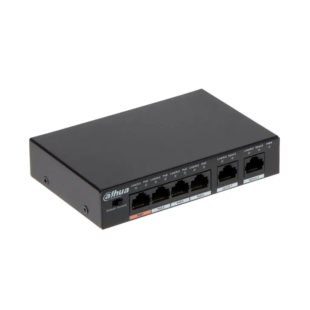 Switch PoE Dahua DH-PFS3006-4ET-60