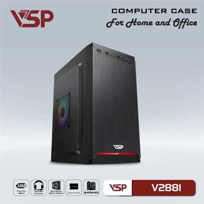Vỏ máy tính Case VSP V2881
