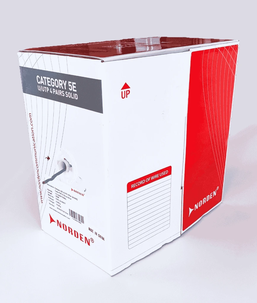Cáp mạng Norden Cat 5e UTP 24AWG (m)