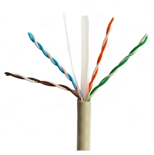 Cáp mạng Vcom Cat 6 UTP 23AWG 4PRS PVC