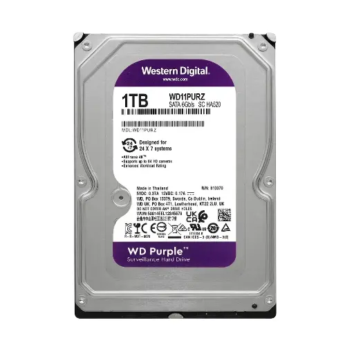 [LKMT] Ổ cứng HDD 1TB Wetern Purple WD11PURZ