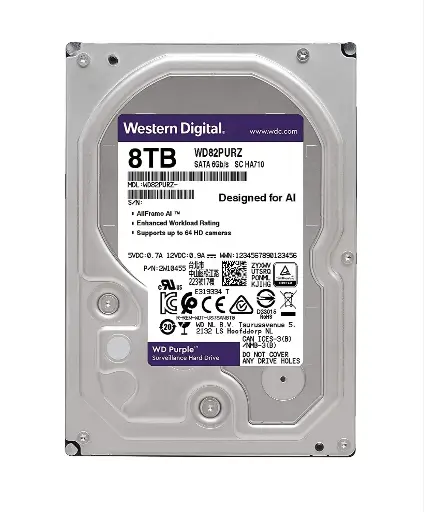 [LKMT] Ổ cứng HDD 8TB Wetern Purple WD82PURX