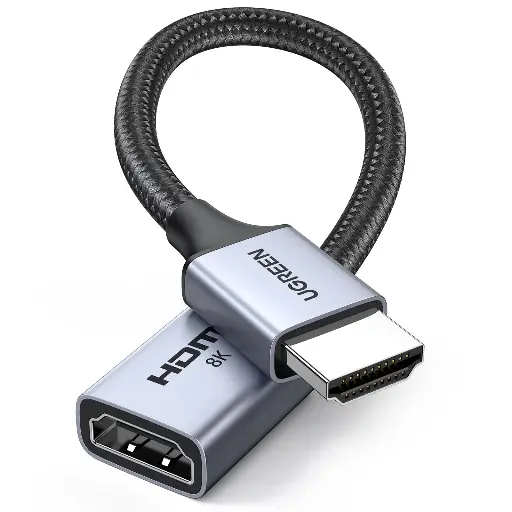 [00000152] Cáp HDMI 2.1 nối dài Ugreen 15518 15cm