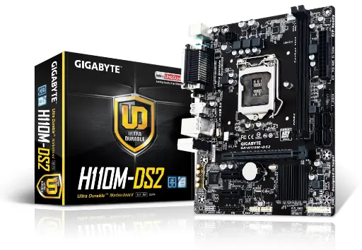 [00000249] Mainboard Gigabyte GA-H110M-DS2 (DDR4)
