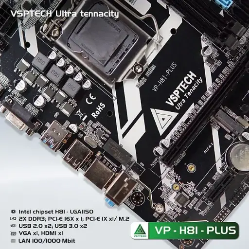 [00000373] Mainboard VSPTECH VSP H81 Plus