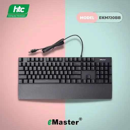 [00000444] Bàn phím cơ Emaster EKM720BB
