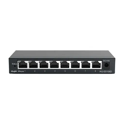 Bộ chuyển mạch Switch Ruijie RG-ES108GD 8 Port Gigabit